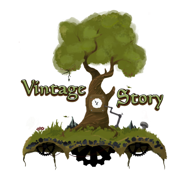 'vintage story' logo